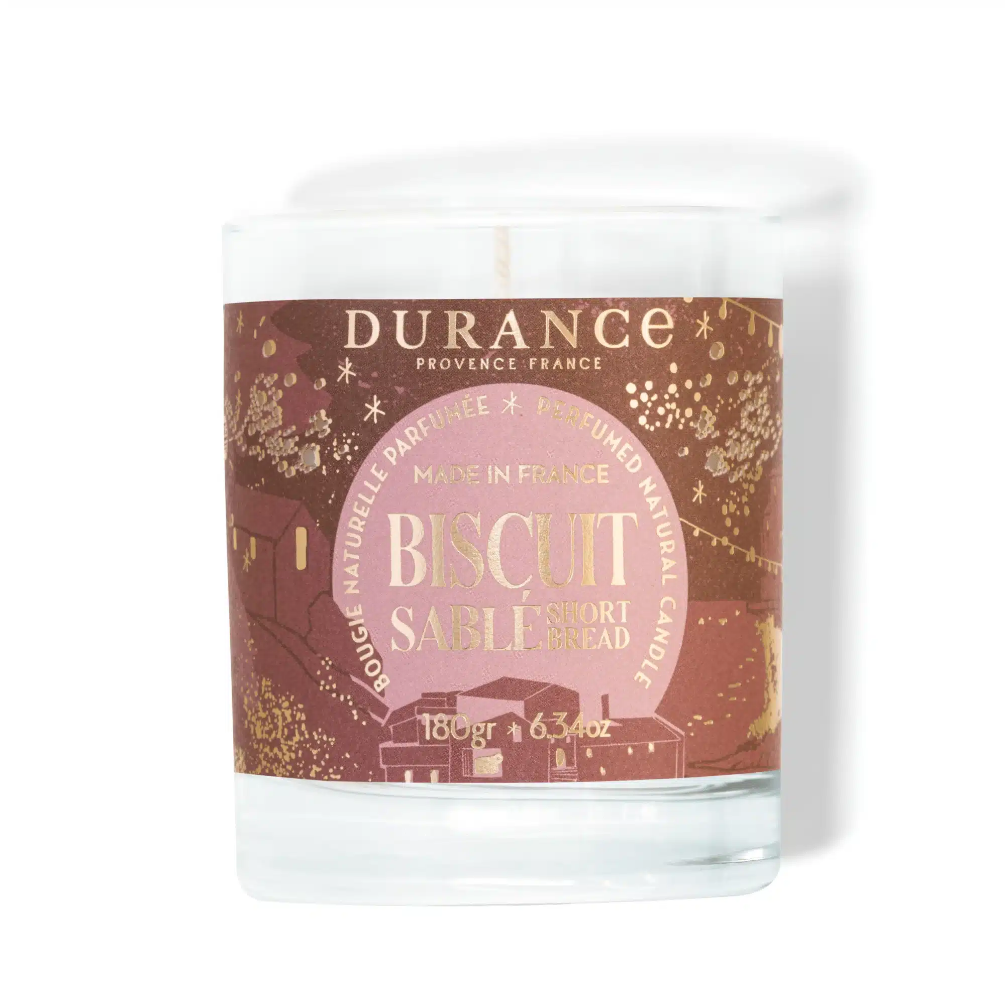 Durance Perfumed Handmade Candle Shortbread Cookie