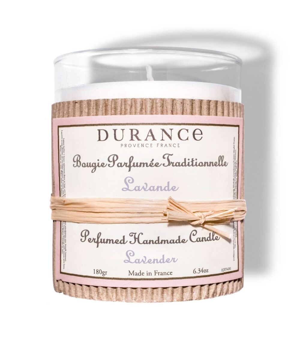 Durance Perfumed Handmade Candle Lavender.