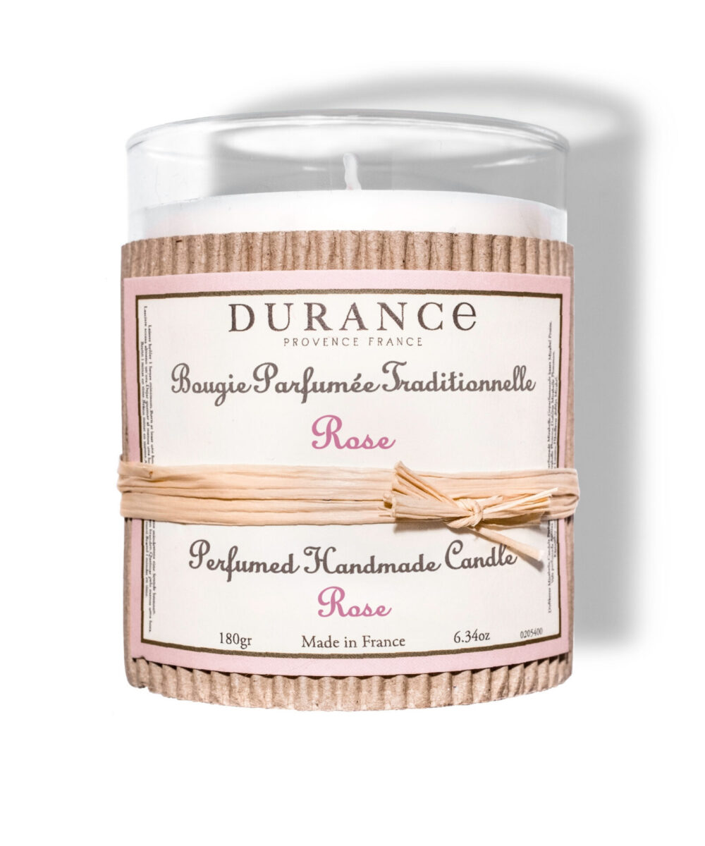 Durance Perfumed Handmade Candle 180 gr Rose
