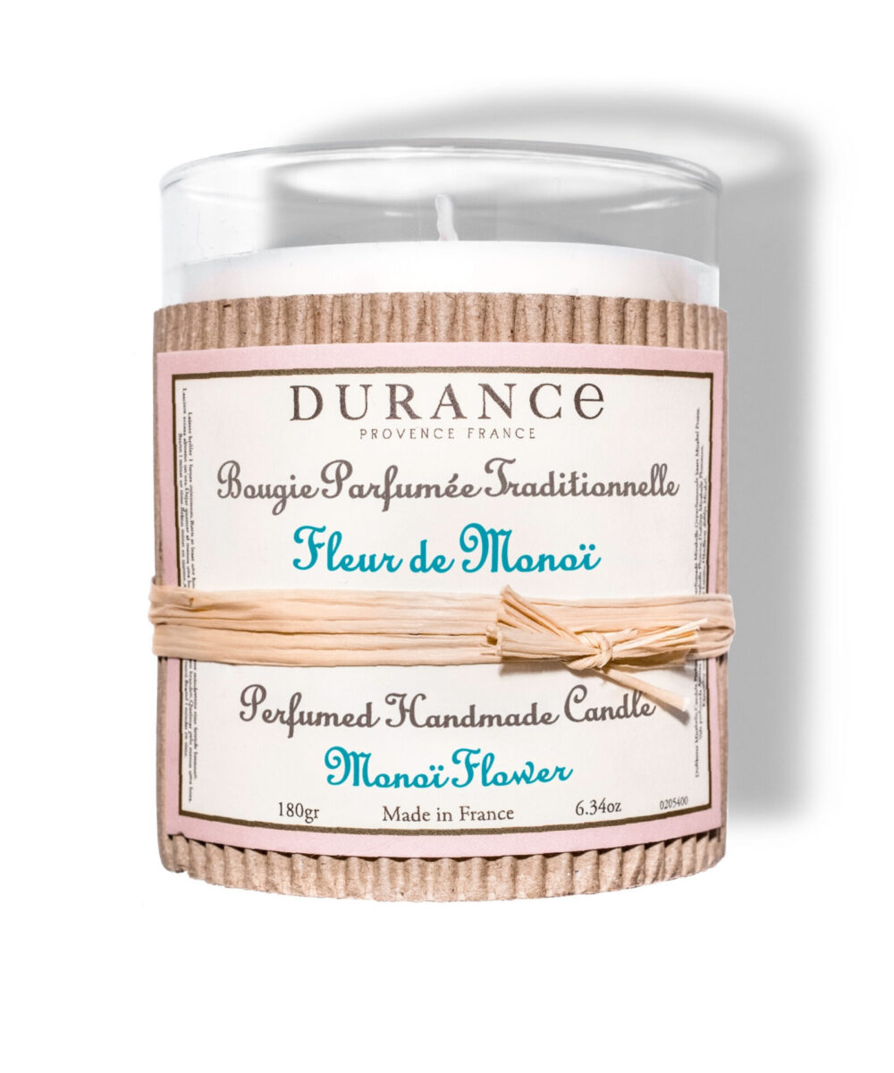 Durance Perfumed Handmade Candle 180gr Monoï Flower