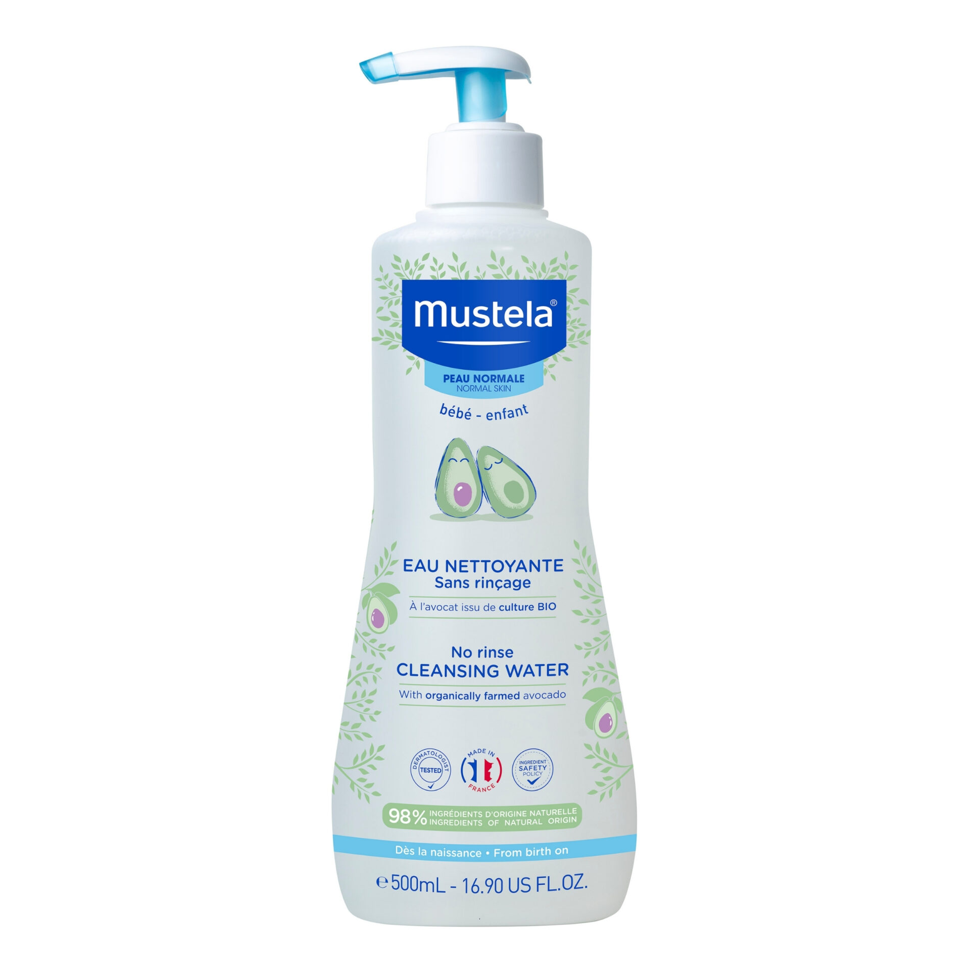 Mustela No Rinse baby cleansing water main image