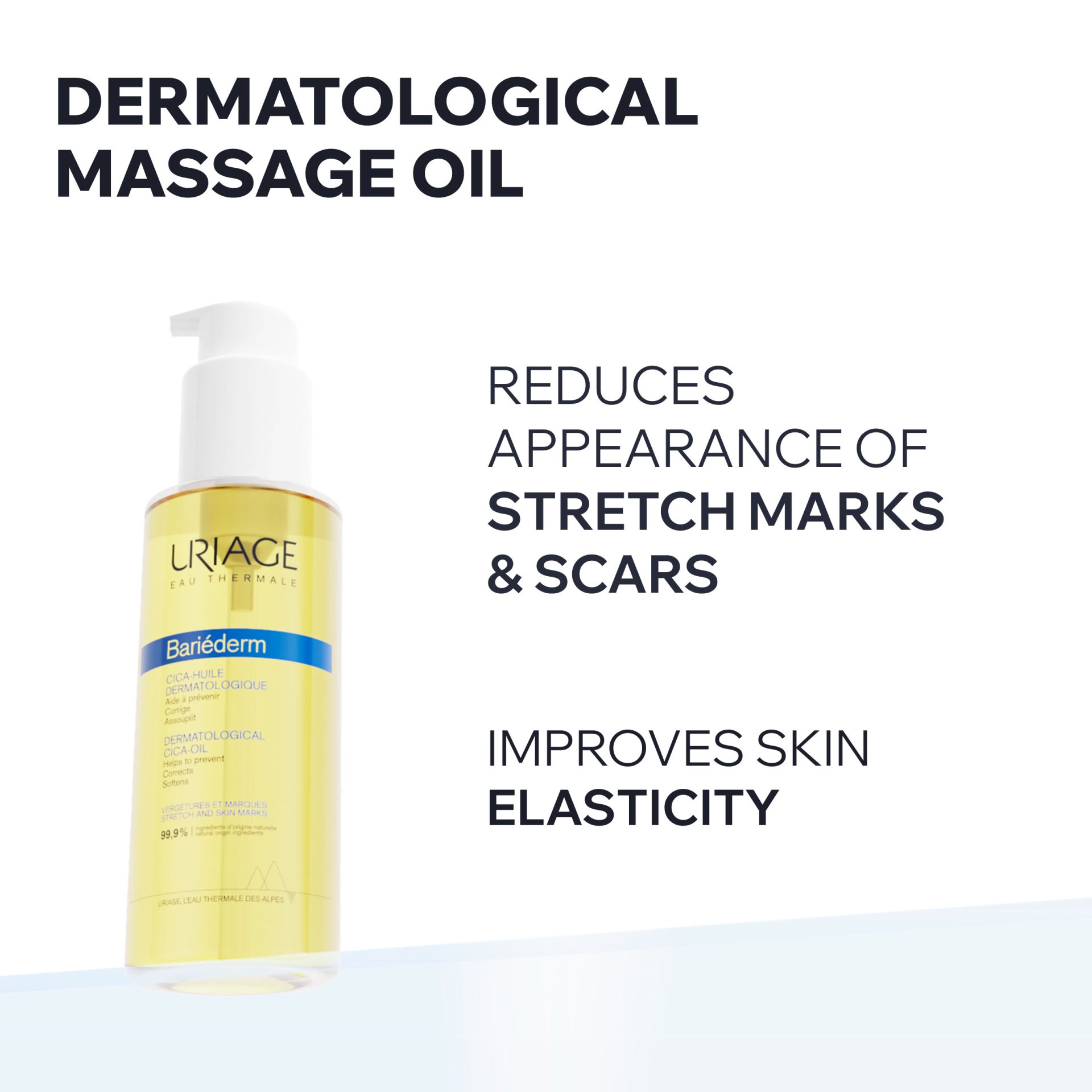 Uriage Bariéderm Cica Oil 100ml – Repairing Oil for Stretch Marks & Scars - Image 3