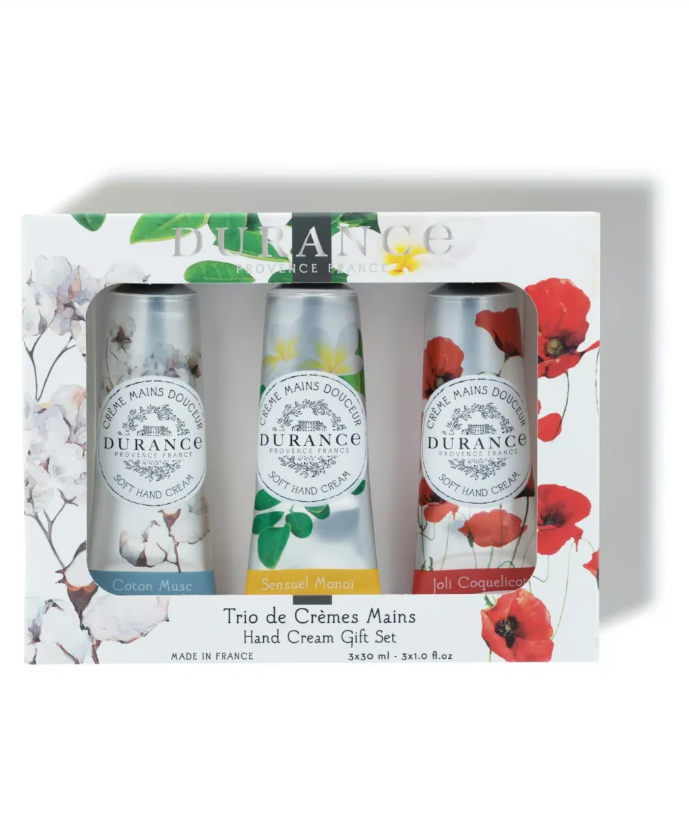 Durance Hand Cream Gift Set 3 x 30 ml