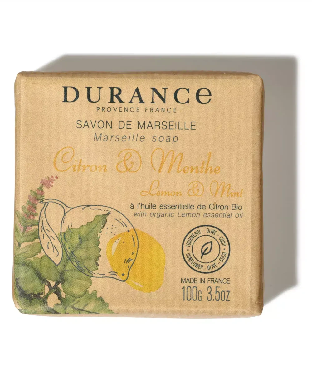 Durance Marseille soap Lemon & Mint