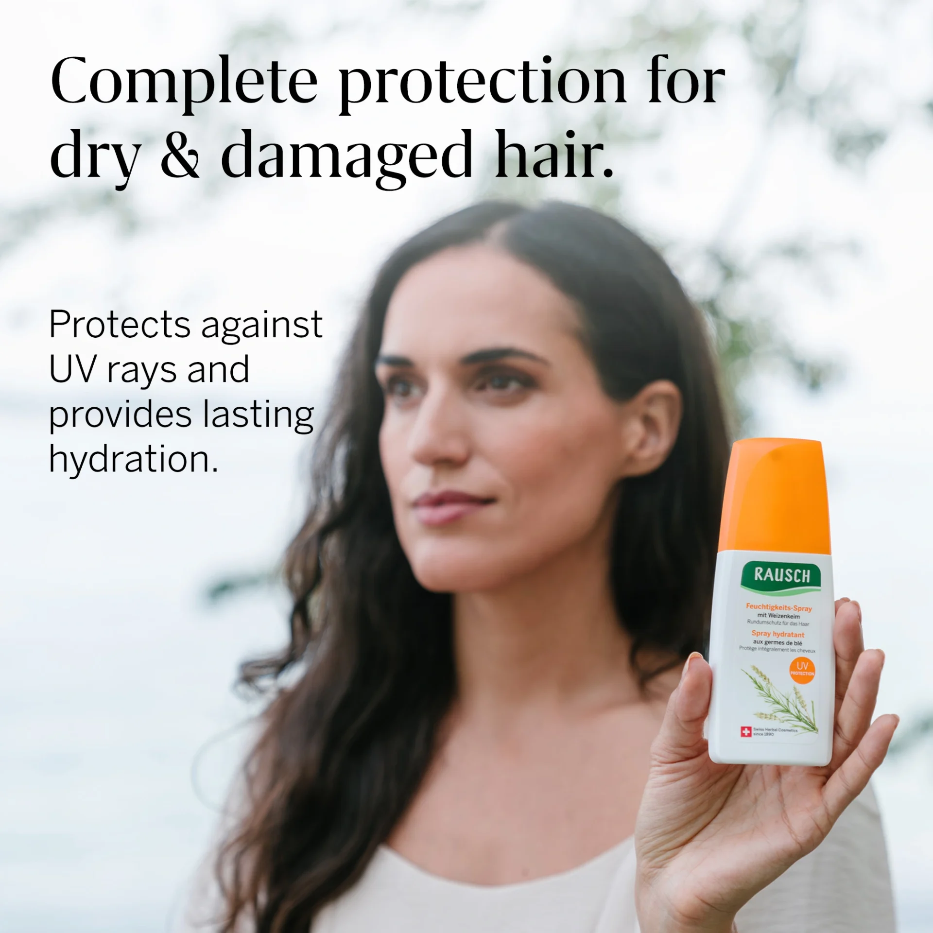 Rausch Wheatgerm Moisturizing Spray Conditioner for Dry Hair 100ml - Image 2