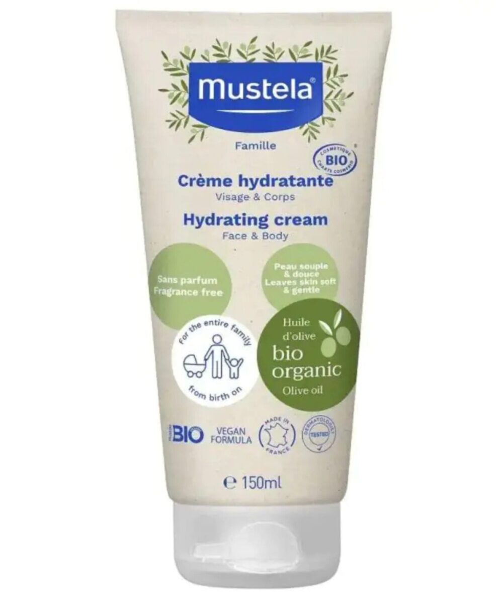 Mustela Bio Organic Hydrating Cream Face & Body 150ml