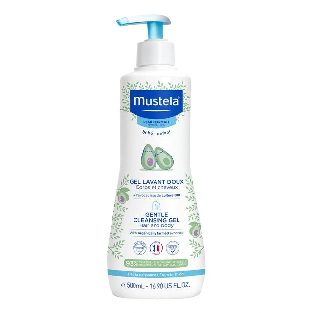 Mustela Gentle Cleansing Gel with Avocado 500ml