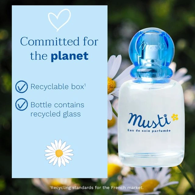 Mustela Musti Eau de Soin Delicate Fragrance 50ml – Alcohol-Free Baby Perfume - Image 10