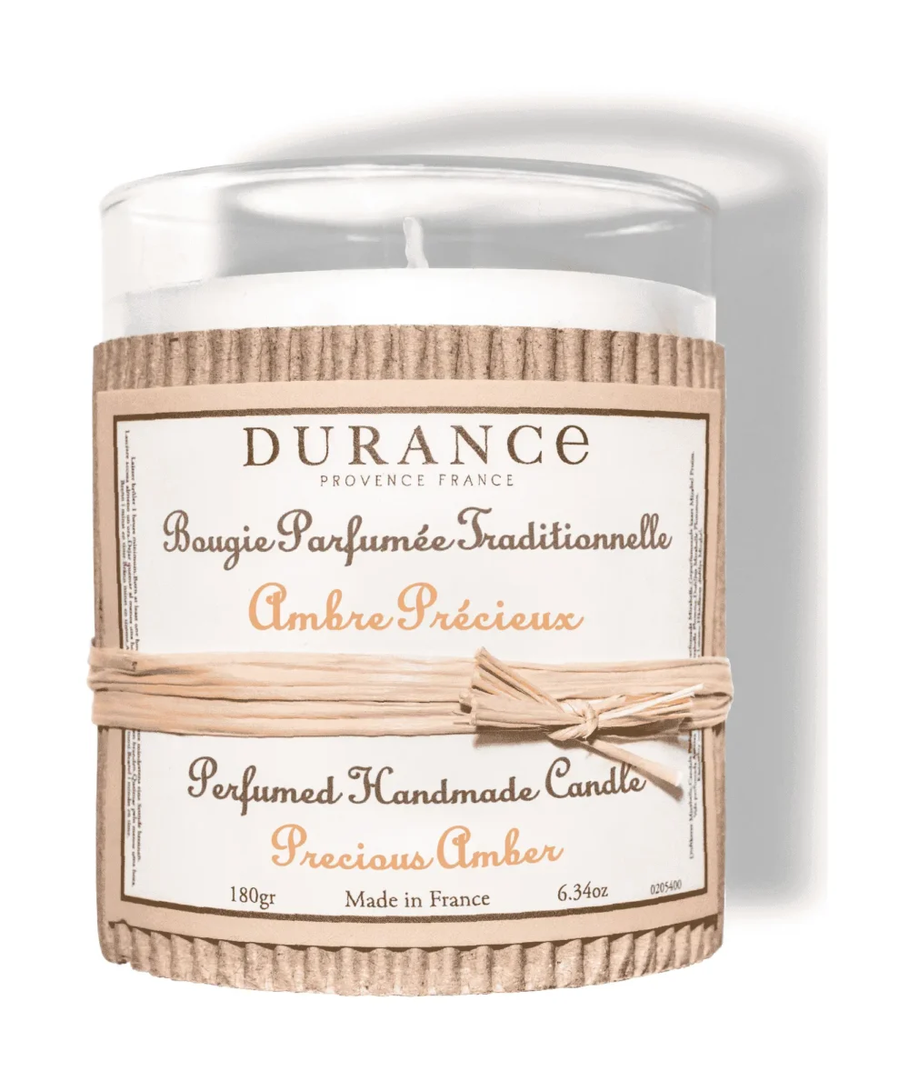 Durance Perfumed Handmade Candle 180 gr Precious Amber