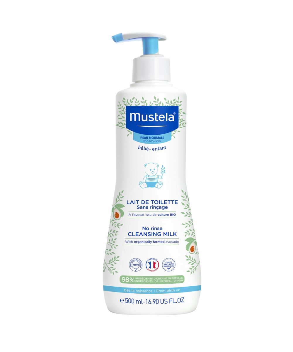 Mustela No Rinse Cleansing Milk 500ml