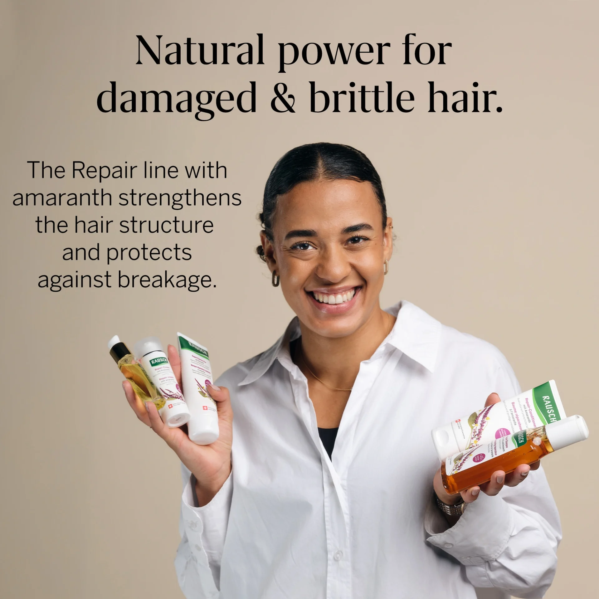Rausch Chamomile & Amaranth Repair Shampoo for Damaged Hair 200ml - Image 3