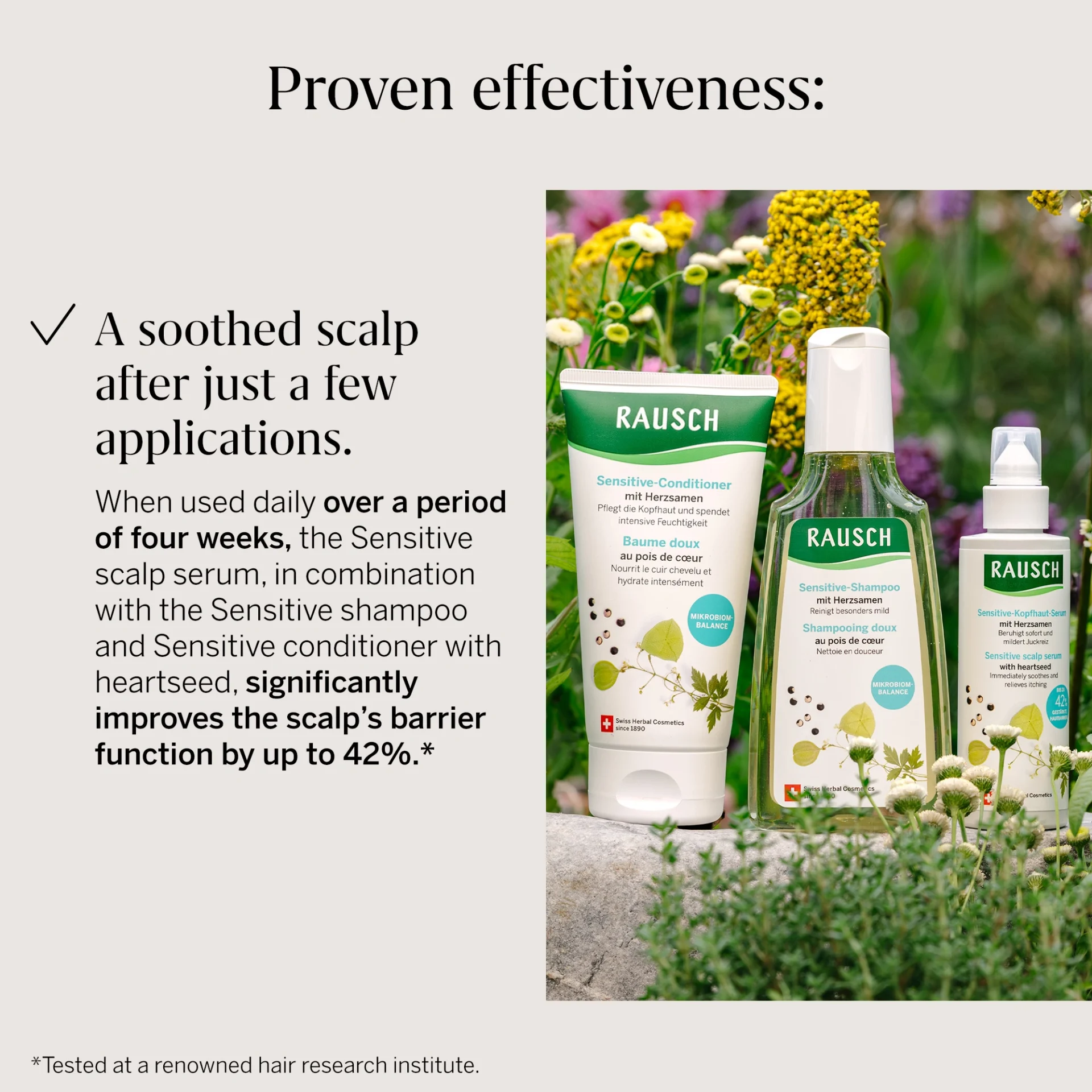 Rausch Heartseed Sensitive Scalp Serum 100ml - Image 9