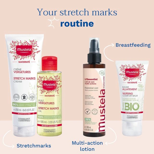 Mustela Stretch Marks Cream 3 in 1 150ml - Image 8