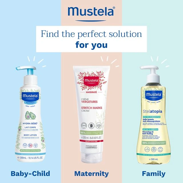 Mustela Stretch Marks Cream 3 in 1 250ml - Image 11