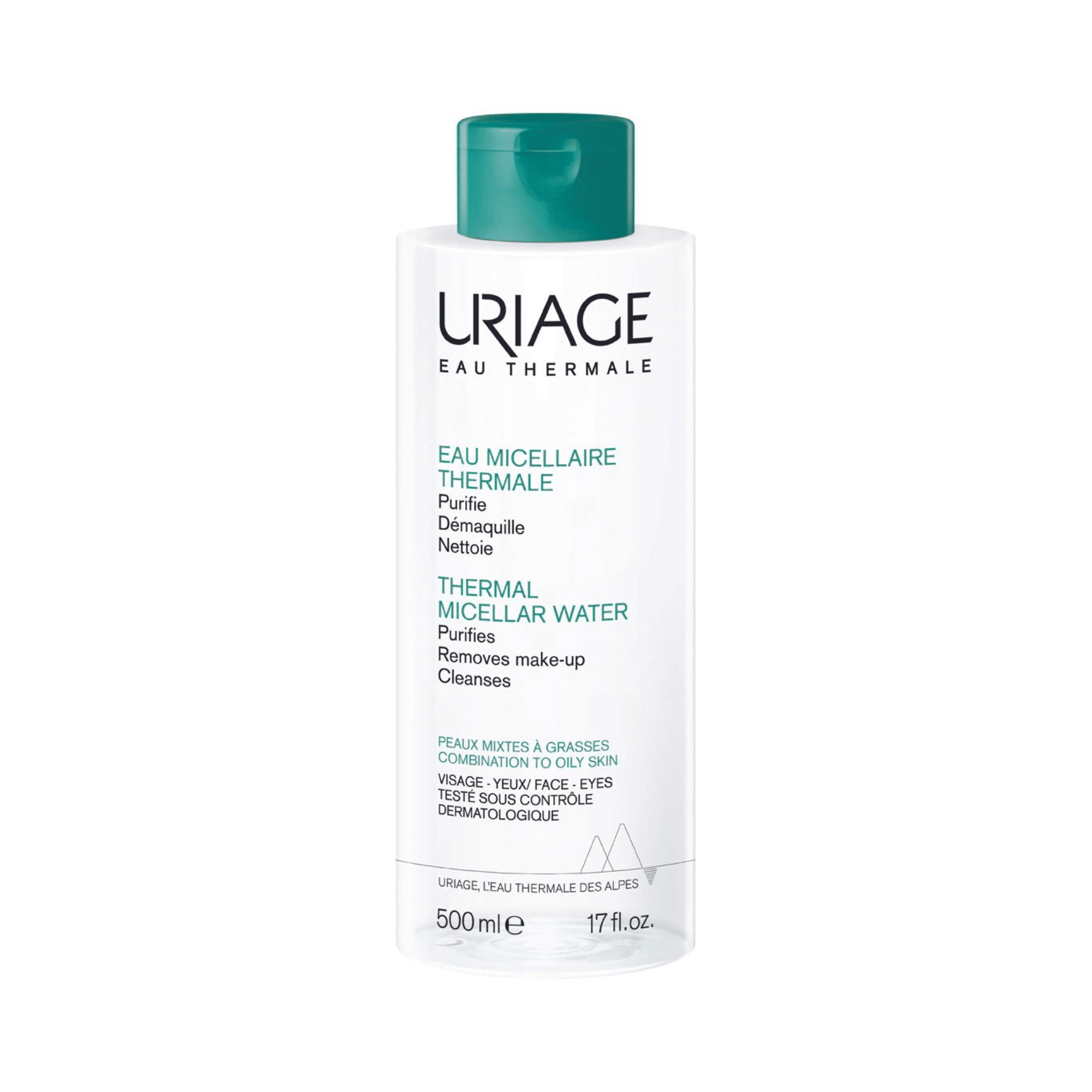 Uriage Thermal Micellar Water Combination to Oily Skin 500ml - Face, Eyes