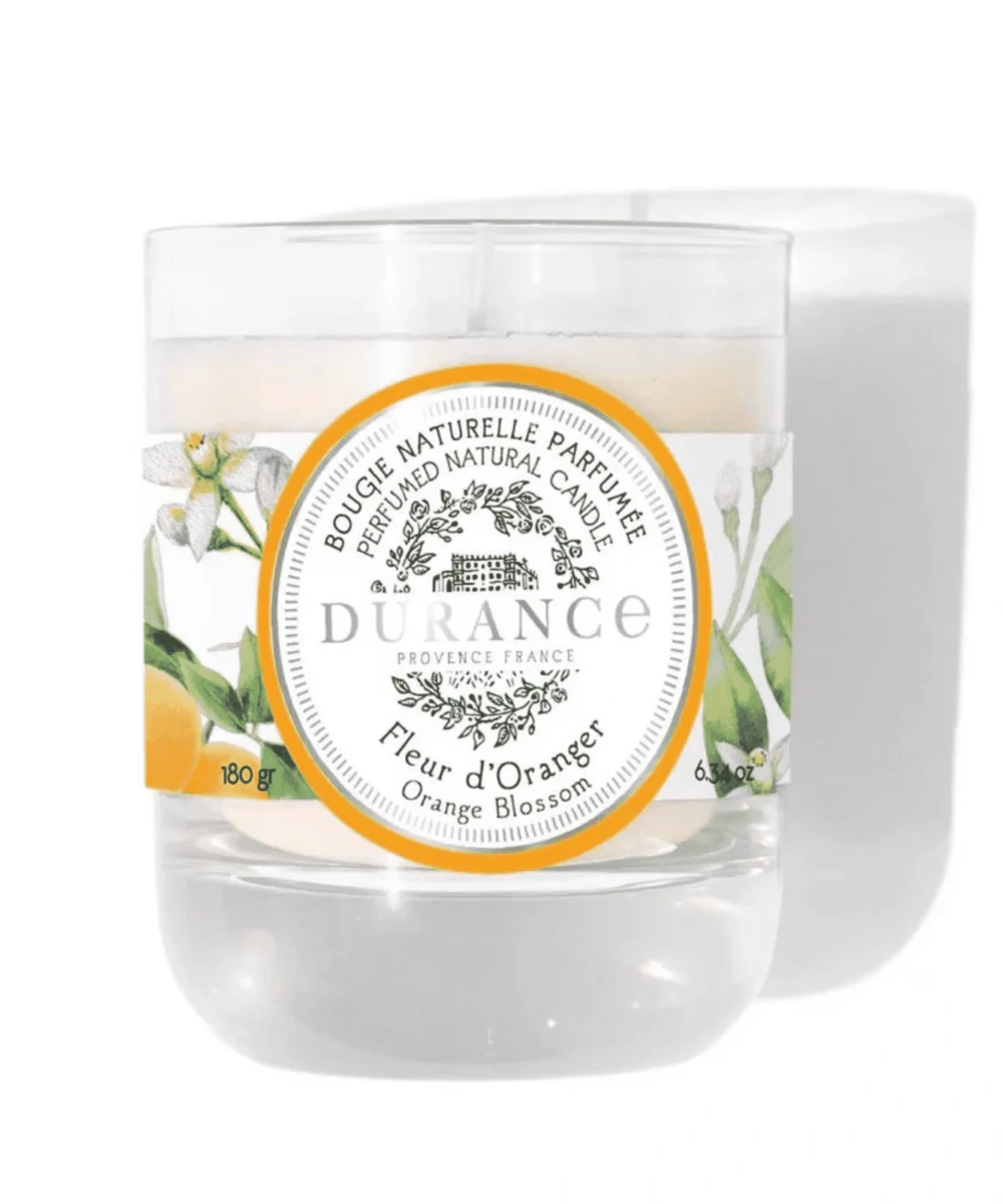 Durance Perfumed Natural Candle Orange Blossom 180gr 6.34 oz