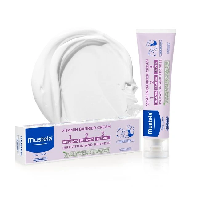 Mustela Vitamin Barrier Cream 1.2.3. 100ml - Image 2