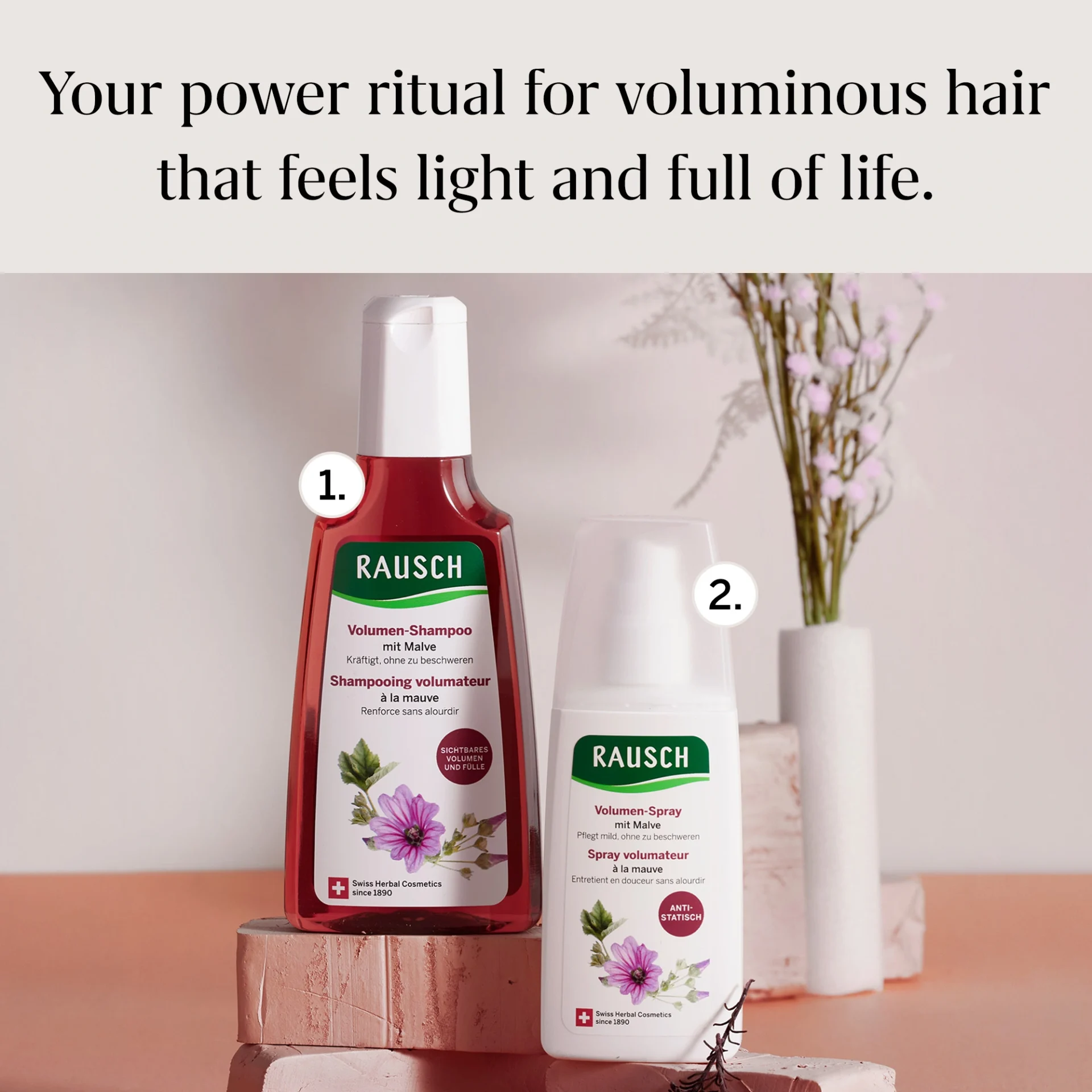 Rausch Mallow Volume Shampoo for Fine Hair 200ml - Image 5