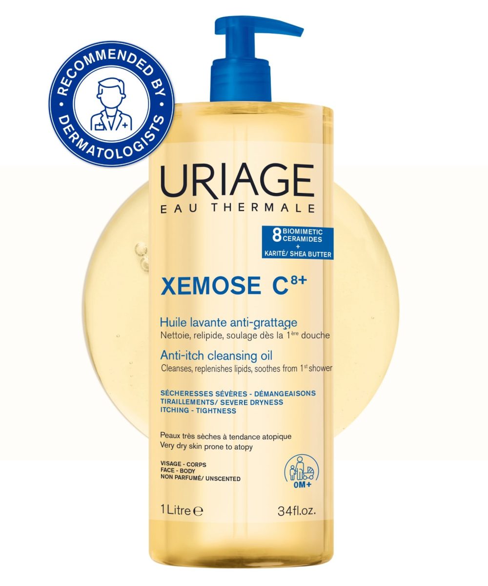 URIAGE Xémose C8+ ANTI-ITCH CLEANSING OIL 1L