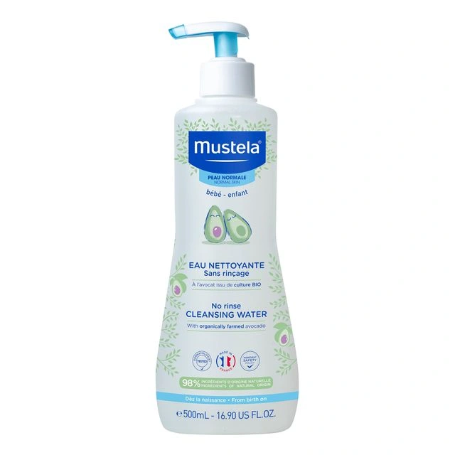 Mustela No Rinse baby cleansing water 500ml