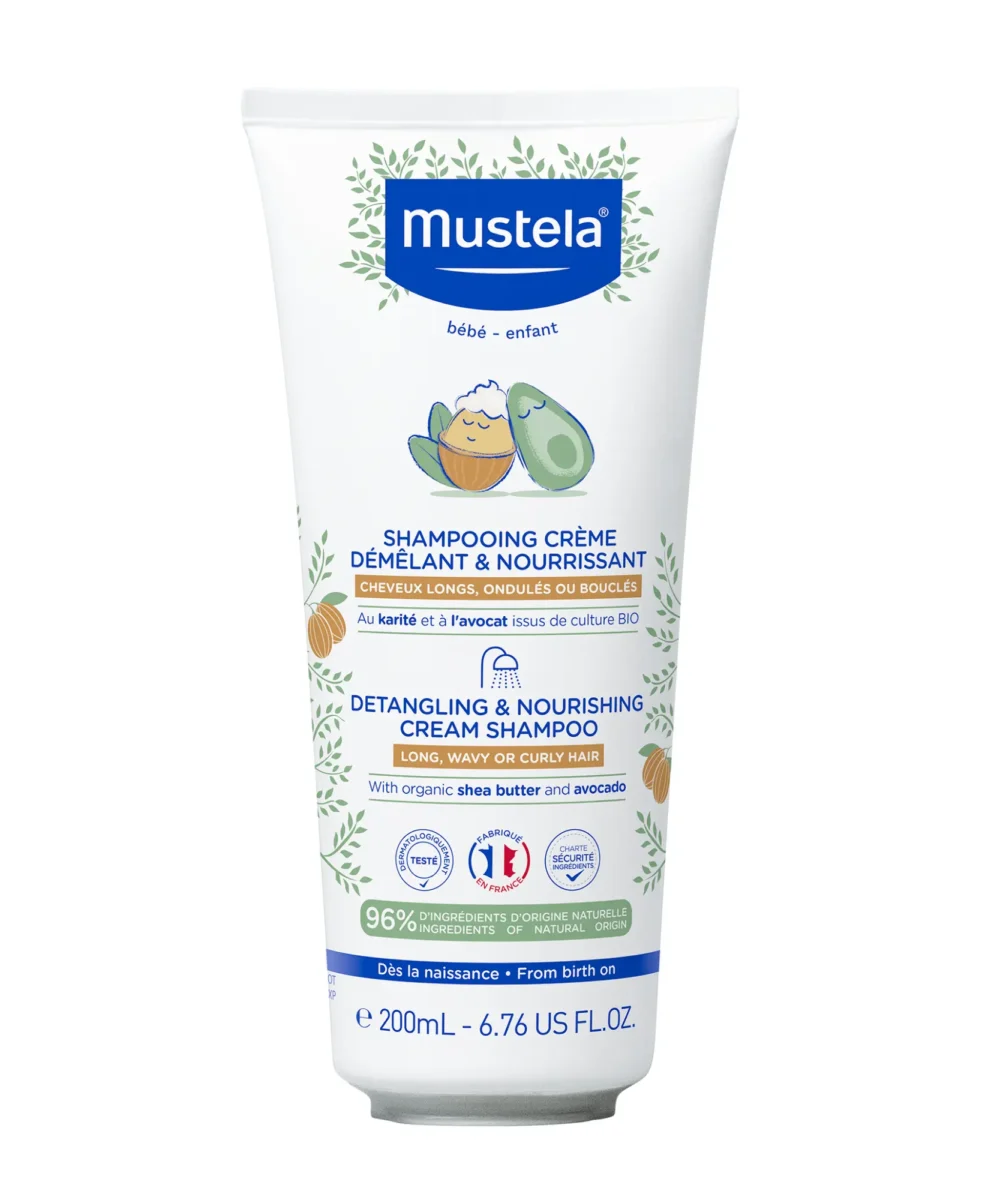 Mustela Detangling & Nourishing Cream Shampoo 200ml