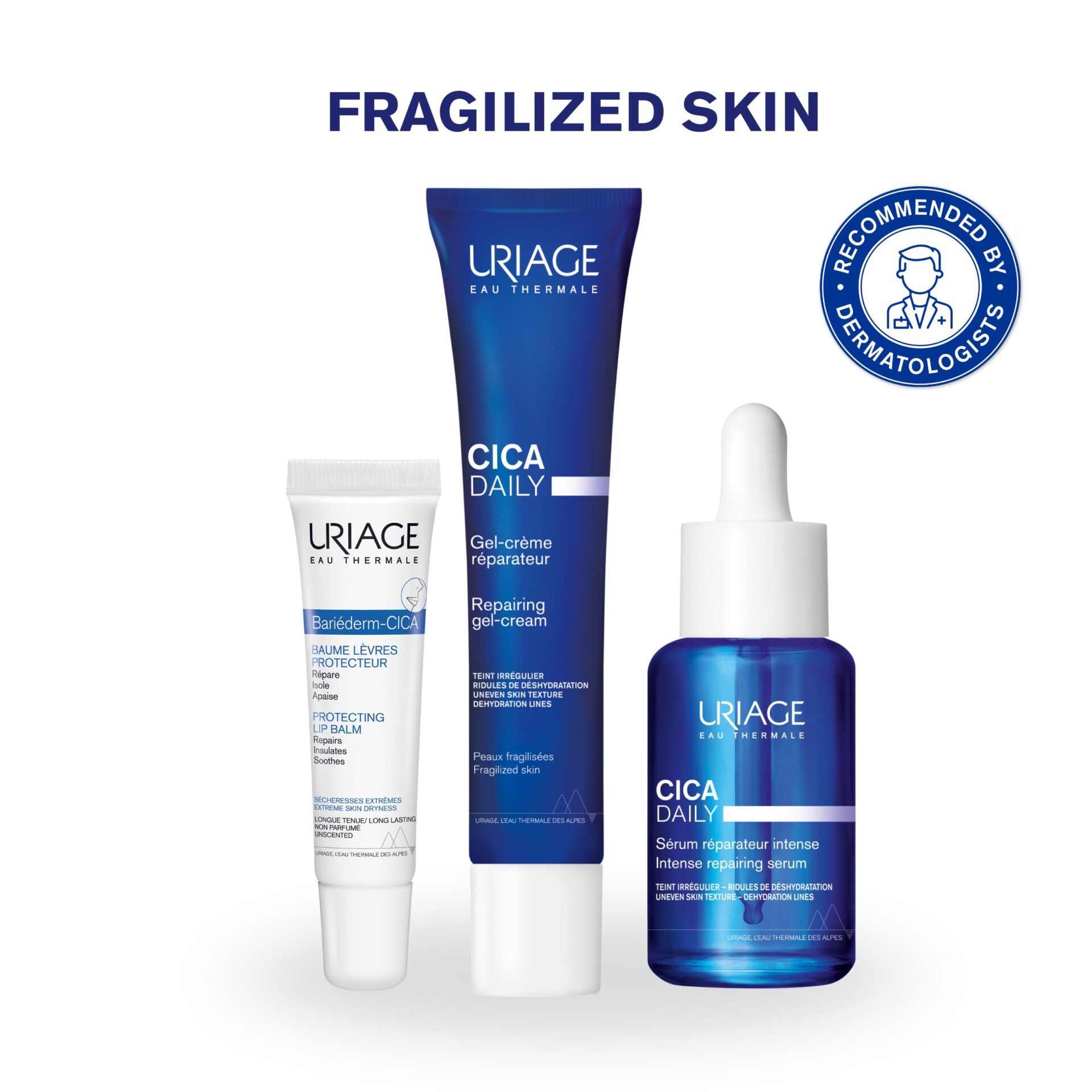 URIAGE FRAGILE SKINCARE SET