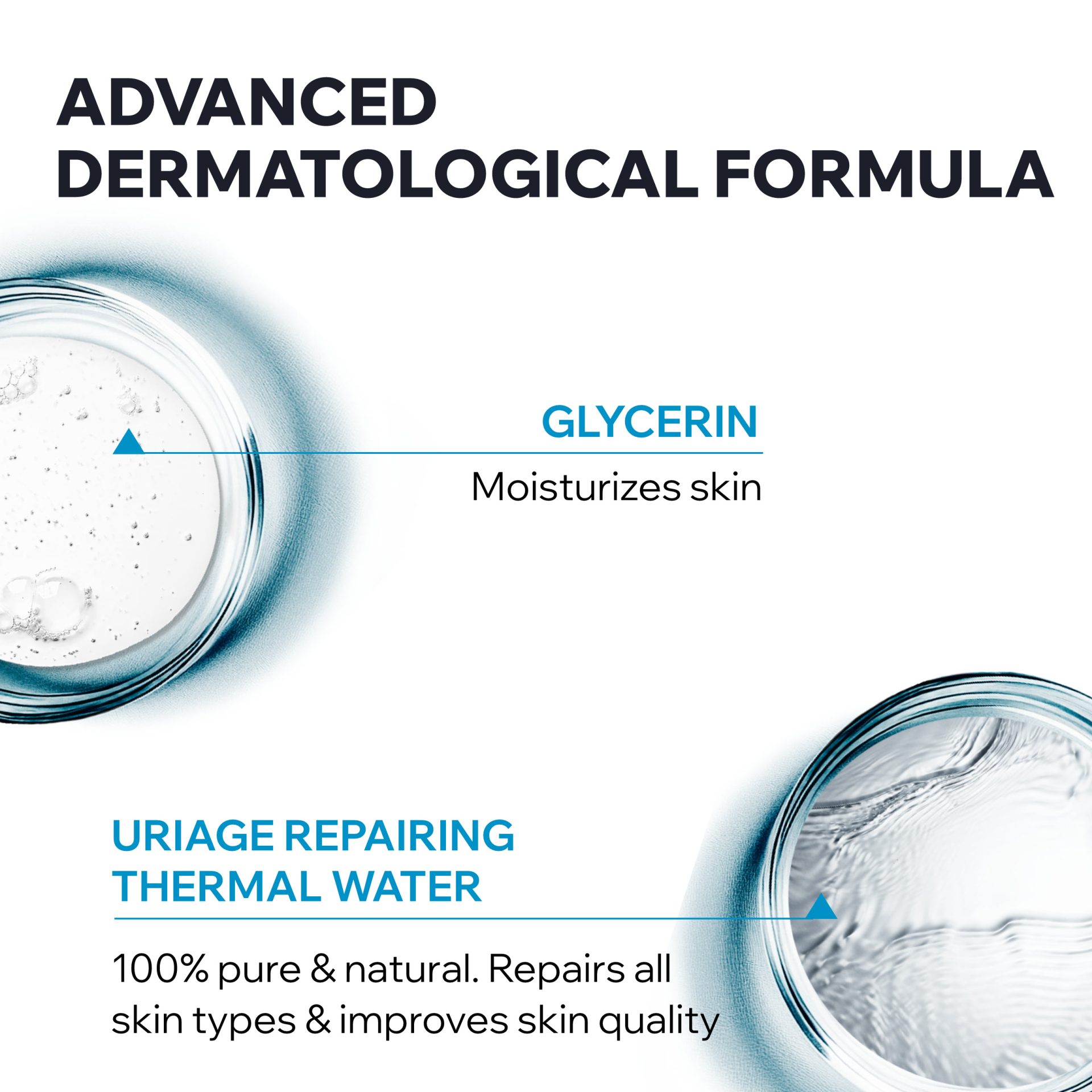 Uriage Extra-Rich Dermatological Cleansing Gel 1Lr - Image 4
