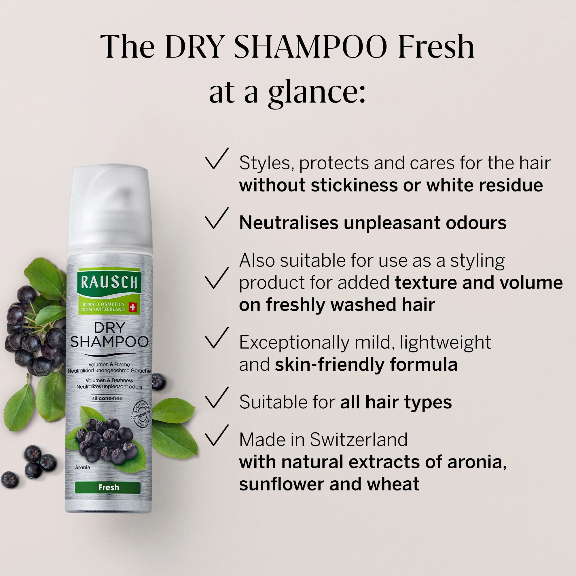 Rausch Dry Shampoo Fresh 50ml - Image 3