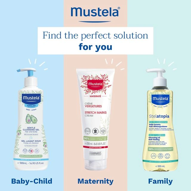 Mustela Gentle Cleansing Gel with Avocado 750ml - Image 11