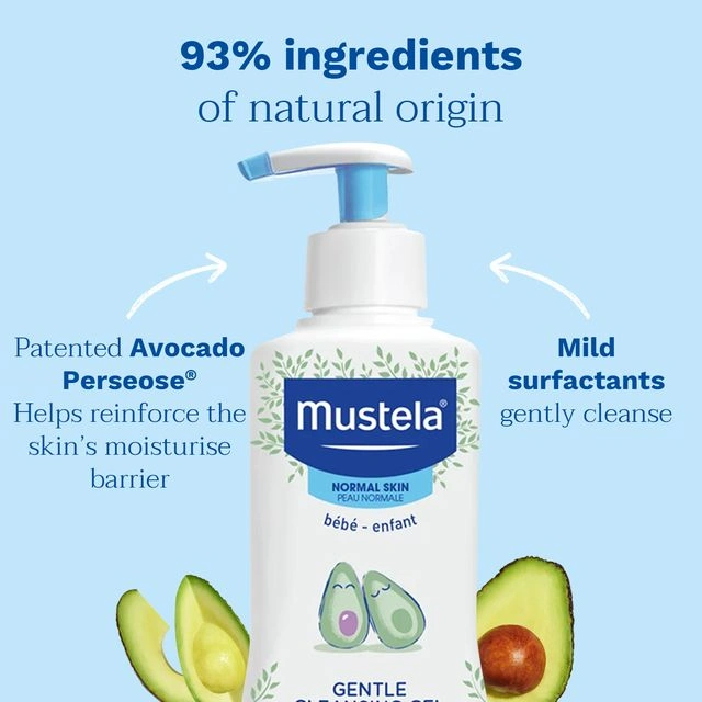 Mustela Gentle Cleansing Gel with Avocado 750ml - Image 3