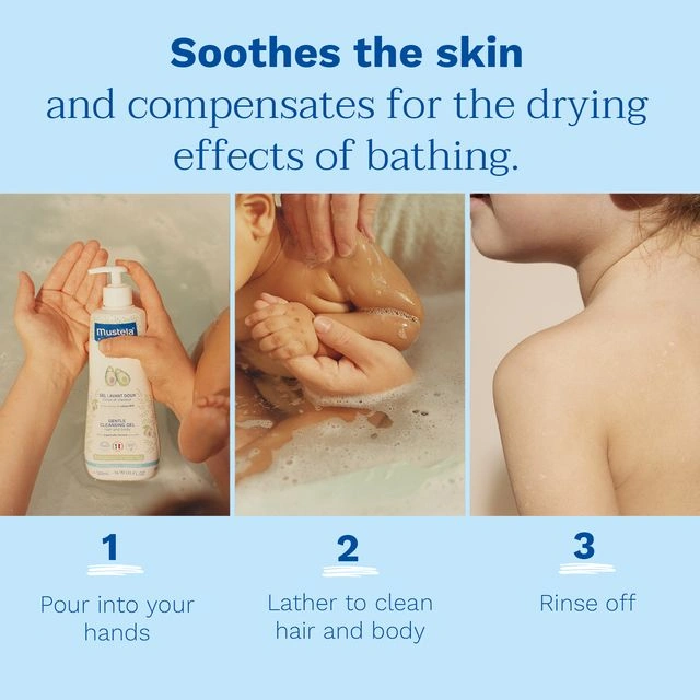 Mustela Gentle Cleansing Gel with Avocado 750ml - Image 6
