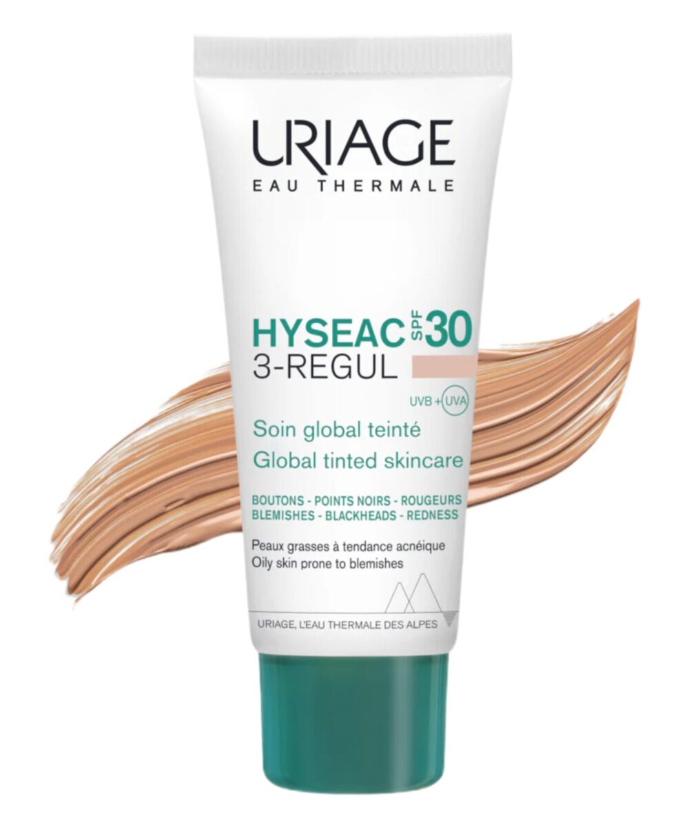 uriage hyseac 3 regul global tinted skin care spf30 40ml