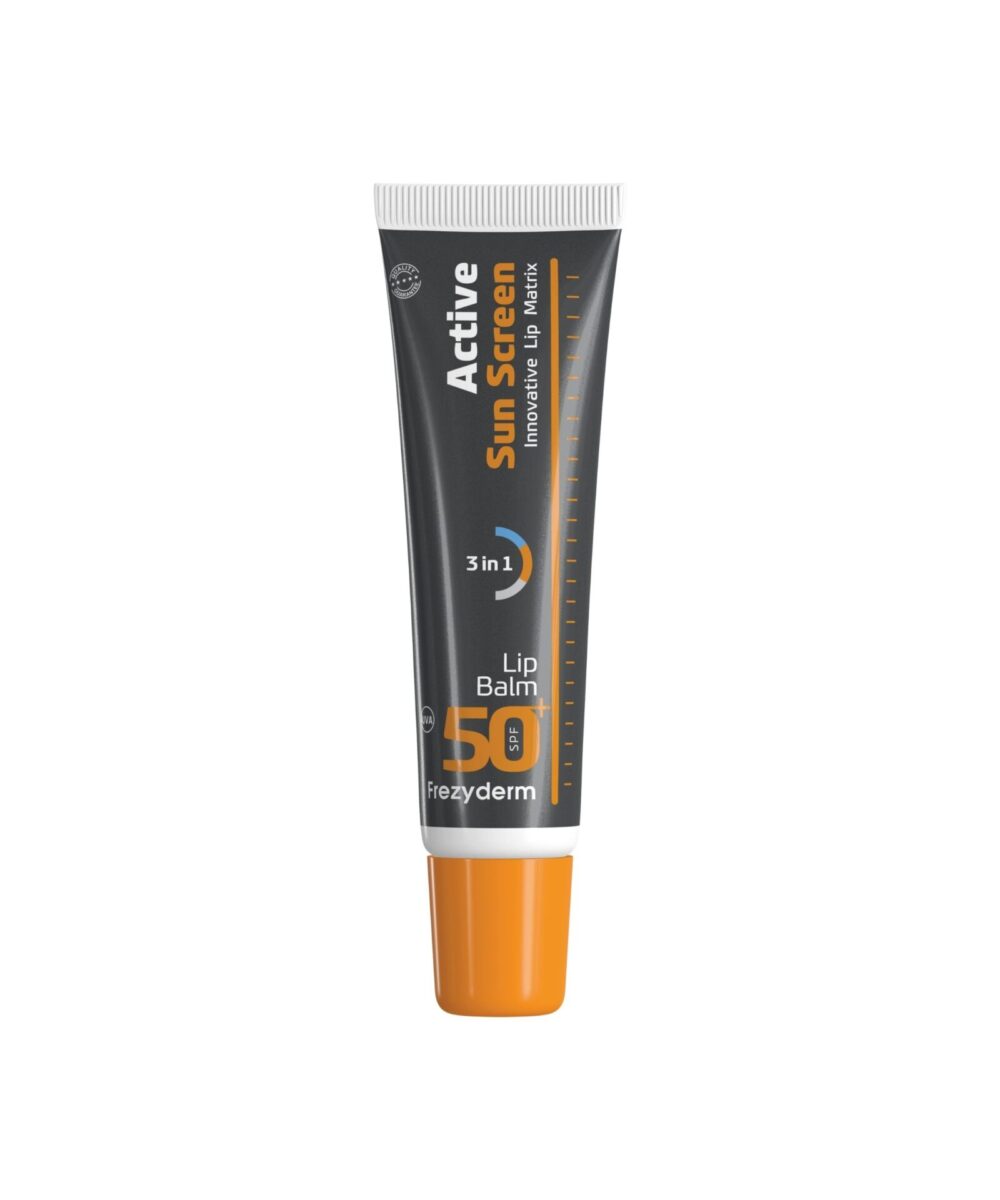 FrezyDerm Active Sun Screen Lip Balm SPF 50+ 15 ml