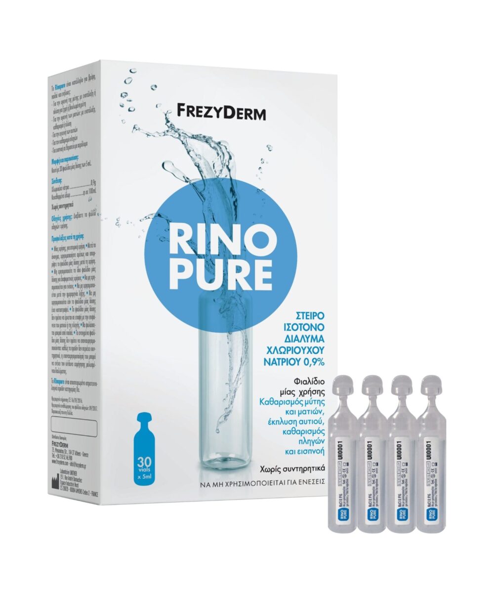 FrezyDerm Rinopure Sterile Isotonic Solution 30 vials × 5ml
