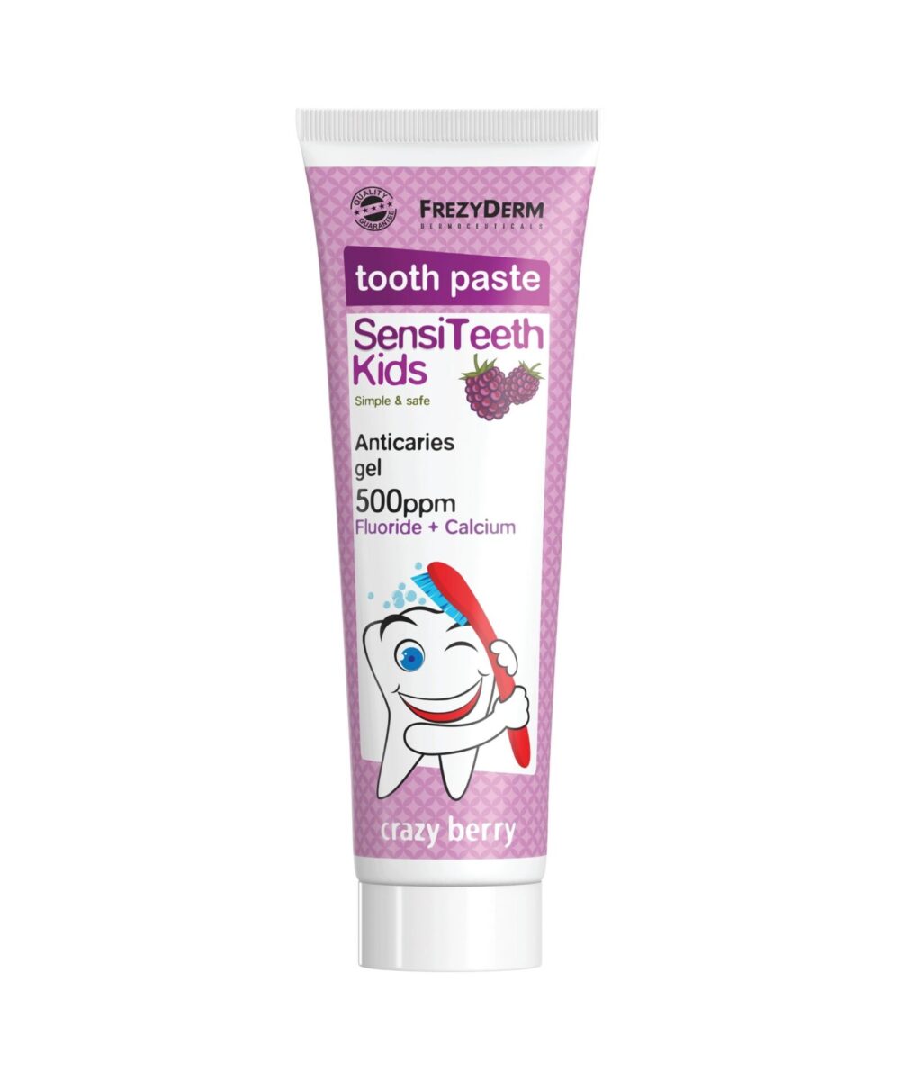 FrezyDerm Sensiteeth Kids Toothpaste 500ppm 50ml