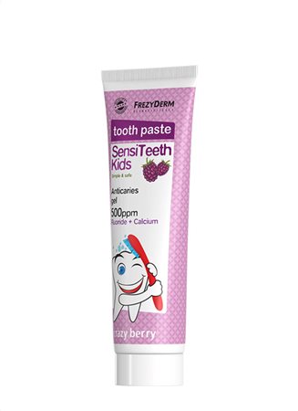 FrezyDerm Sensiteeth Kids Toothpaste 500ppm 50ml - Image 2