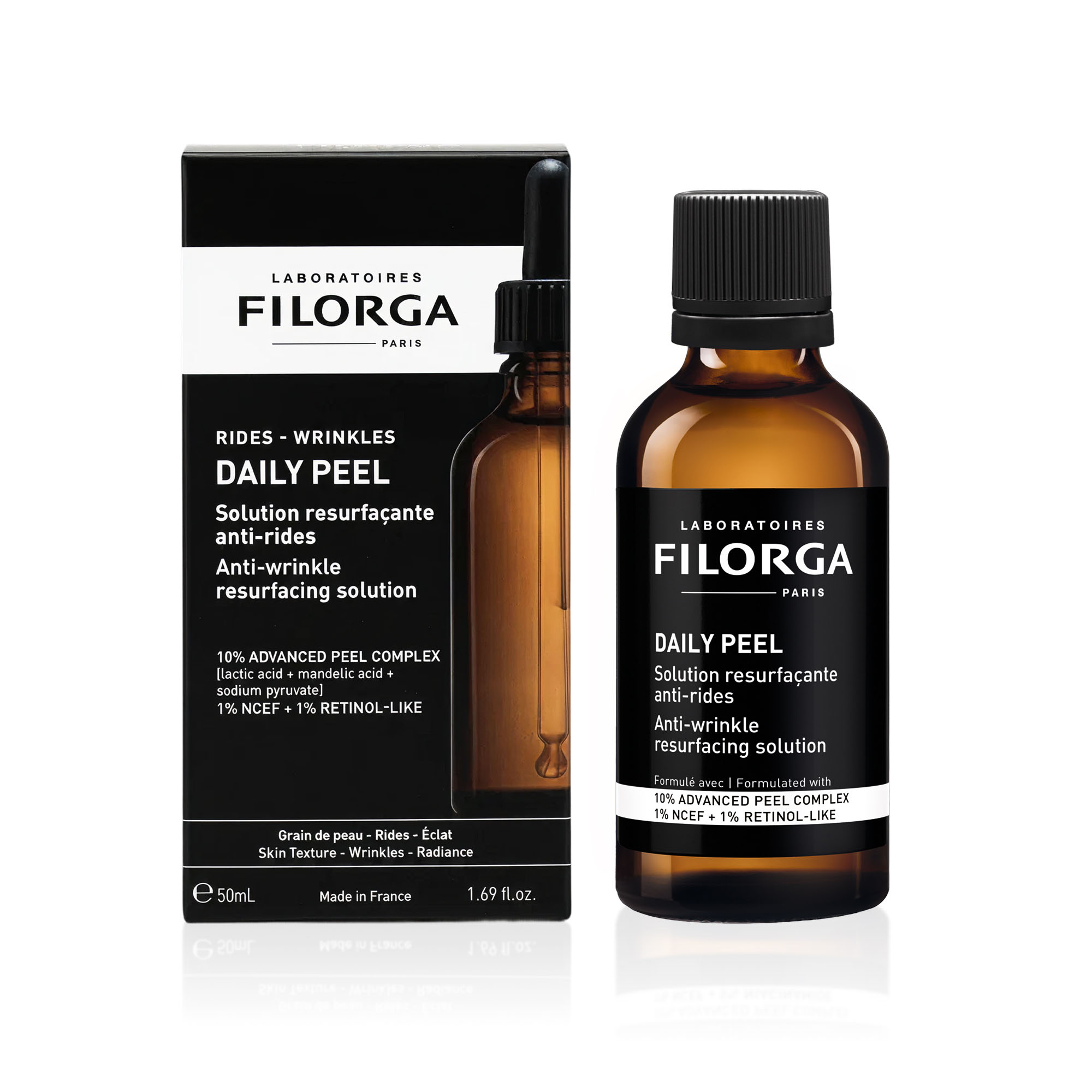 FILORGA DAILY PEEL ANTI-WRINKLES SOLUTION 50ML - Image 2