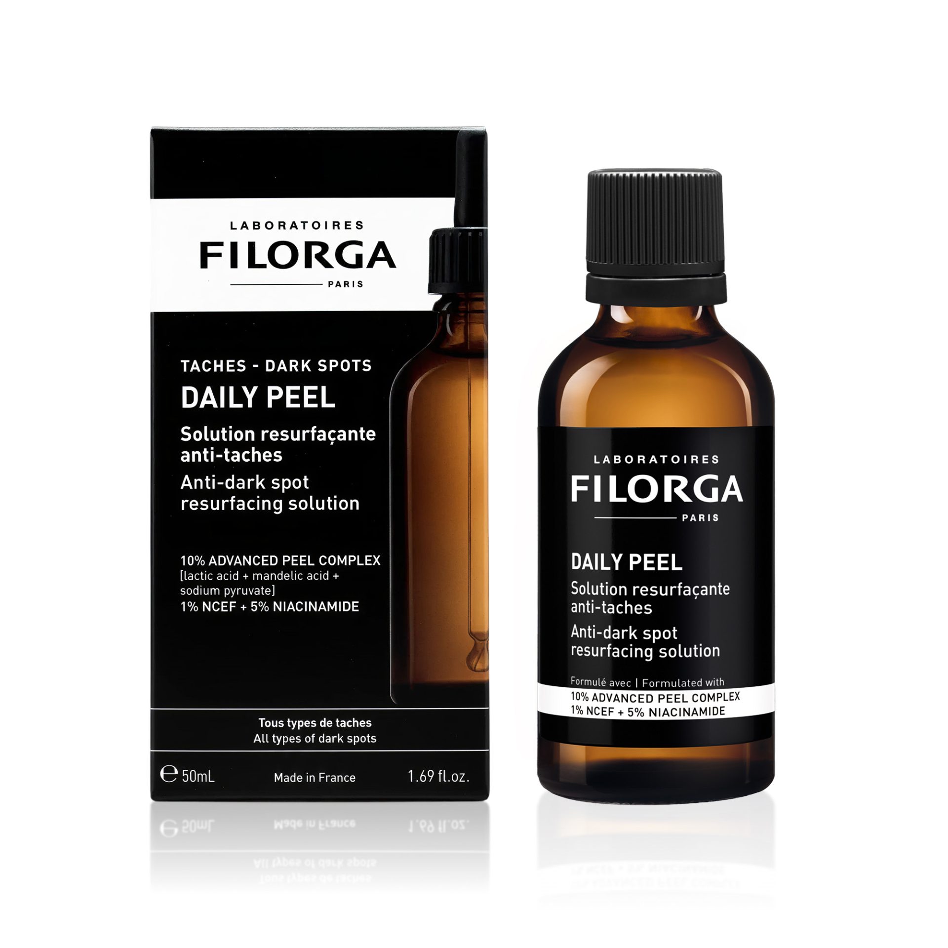 FILORGA DAILY PEEL ANTI- DARK SPOT SOLUTION 50ML - Image 2