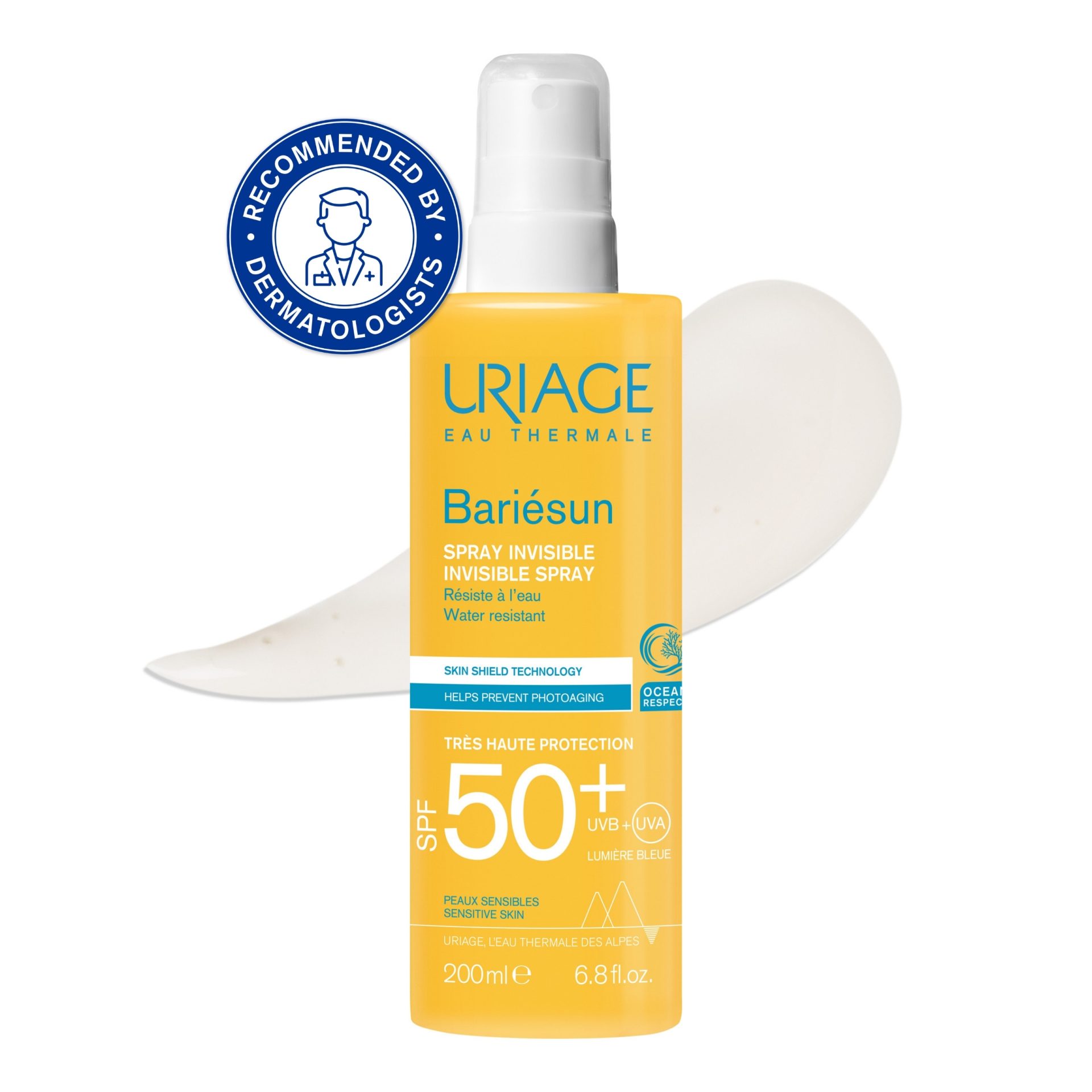 Uriage Bariesun Invisible Spray SPF50+ 200ml