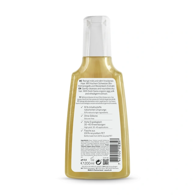 Rausch Nourishing Shampoo with Egg-Oil 200ml - Image 12